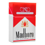 عطر جیبی مردانه اکس بالت مدل madboro red با رایحه گرم حجم 35 میلیلیتر