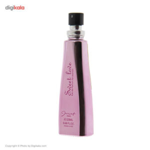 عطر جیبی زنانه ژک ساف مدل Sweet Love حجم 20 میلی لیتر